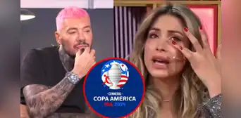 Tinelli revela si llevará a Milett a la Copa América 2024 y panelistas lo 'trolean': "No hay tiempo para ella" Tinelli revela si llevará a Milett a la Copa América 2024 y panelistas lo 'trolean': "No hay tiempo para ella"