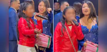La Bella Luz sube al escenario a fan y el público llena de elogios su voz: “Tienes mucho talento” La Bella Luz sube al escenario a fan y el público llena de elogios su voz: “Tienes mucho talento”