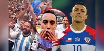 Hinchas de Argentina lanzan polémica barra para dejar fuera a Chile de la Copa América: “Somos peruanos” Hinchas de Argentina lanzan polémica barra para dejar fuera a Chile de la Copa América: “Somos peruanos”