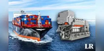El motor de 4 tiempos más eficiente del mundo, genera energía limpia y comanda el buque más grande El motor de 4 tiempos más eficiente del mundo, genera energía limpia y comanda el buque más grande