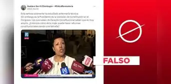 Gustavo Gorriti no llamó "iletrada" a Martha Moyano en X: es una cuenta falsa