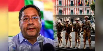 Presidente de Bolivia, Luis Arce, denuncia intento de golpe de Estado Presidente de Bolivia, Luis Arce, denuncia intento de golpe de Estado