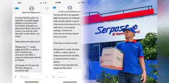 Alertan nueva modalidad de estafa: usan nombre de Serpost para robar datos personales