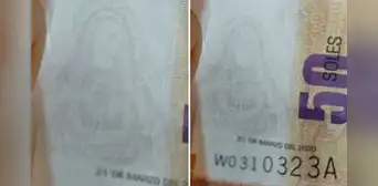 Peruano revela que fue estafado con billete de S/50 y usuarios afirman: "Tiene valor celestial"