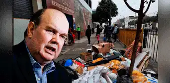 Alcalde de Lima se defiende: acusa de 'boicot' a críticas por acumulación de basura en la ciudad Alcalde de Lima se defiende: acusa de 'boicot' a críticas por acumulación de basura en la ciudad