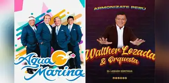 Agua Marina y Armonía 10 de Walther Lozada realizarán concierto JUNTOS por PRIMERA VEZ en Lima Agua Marina y Armonía 10 de Walther Lozada realizarán concierto JUNTOS por PRIMERA VEZ en Lima