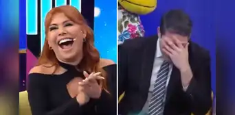 Magaly Medina le hizo pasar 'roche' a Paco Bazán con cruel broma en vivo: "Eso te pasa por sapo" Magaly Medina le hizo pasar 'roche' a Paco Bazán con cruel broma en vivo: "Eso te pasa por sapo"