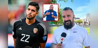 Rafael Romo, portero de la Vinotinto, arremete contra periodista mexicano tras triunfazo: "Soberbia e ignorancia" Rafael Romo, portero de la Vinotinto, arremete contra periodista mexicano tras triunfazo: "Soberbia e ignorancia"
