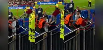 Fanático de Cristiano queda hospitalizado, en estado grave, tras lanzarse hacia el luso desde la tribuna