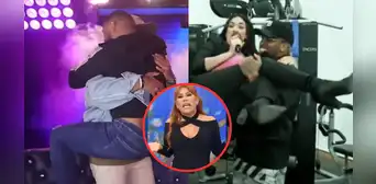 Magaly Medina arremete contra Jazmín Pinedo por comparar la cargada de Farfán a 'Giselo' Magaly Medina arremete contra Jazmín Pinedo por comparar la cargada de Farfán a 'Giselo'