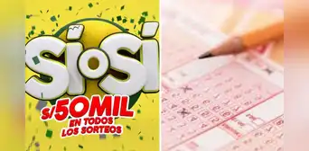 ¿Cómo se juega el Sí o Sí de la Tinka ? Así puedes ganar hasta S/.50.000 con esta famosa lotería peruana ¿Cómo se juega el Sí o Sí de la Tinka ? Así puedes ganar hasta S/.50.000 con esta famosa lotería peruana