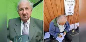 Peruano que vendía sus poemas a S/1 logrará su sueño de publicar un libro: “Son reflexiones de vida” Peruano que vendía sus poemas a S/1 logrará su sueño de publicar un libro: “Son reflexiones de vida”