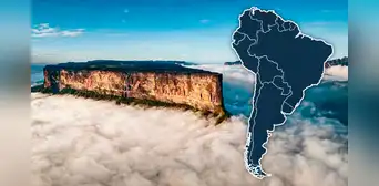 La formación geológica más antigua de la tierra está en Sudamérica: limita con 3 países del continente La formación geológica más antigua de la tierra está en Sudamérica: limita con 3 países del continente