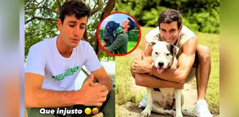 Duilio Vallebuona destrozado al enterarse que ladrones le robaron 20.000 soles y mataron a sus 2 perros