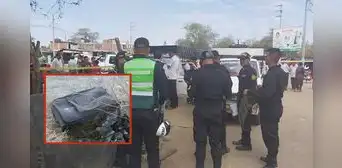 Piura: hallan cuerpo humano dentro de una maleta en la carretera Sullana - Paita Piura: hallan cuerpo humano dentro de una maleta en la carretera Sullana - Paita