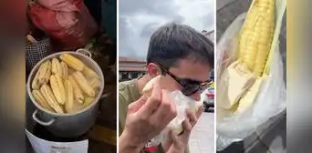 Español quedó fascinado con el choclo con queso: “Una de mis comidas favoritas callejeras de Perú” Español quedó fascinado con el choclo con queso: “Una de mis comidas favoritas callejeras de Perú”