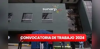 Sunarp ofrece trabajo para estudiantes y egresados universitarios con sueldos de hasta S/2.200 Sunarp ofrece trabajo para estudiantes y egresados universitarios con sueldos de hasta S/2.200