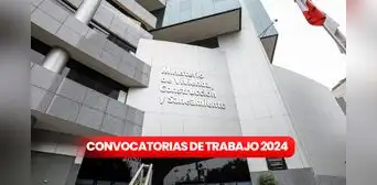Ministerio de Vivienda anuncia 31 nuevos empleos con sueldos de hasta S/14.000: ¿cuándo y cómo postular?