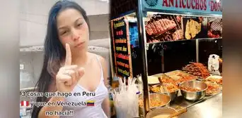 Venezolana revela 3 cosas que puede hacer en Perú, pero no en Venezuela: “Con 5 soles puedes cenar demasiado rico” Venezolana revela 3 cosas que puede hacer en Perú, pero no en Venezuela: “Con 5 soles puedes cenar demasiado rico”