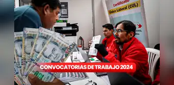 ¿Quieres trabajar en el Estado? Convocatorias laborales del 4 al 7 de julio en Lima, Tacna y más con pagos de hasta S/14.000 ¿Quieres trabajar en el Estado? Convocatorias laborales del 4 al 7 de julio en Lima, Tacna y más con pagos de hasta S/14.000