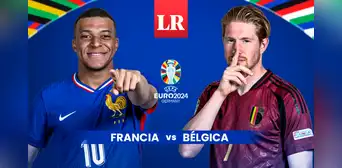 Con Kylian Mbappé, Francia vs. Bélgica EN VIVO: LINK ONLINE por octavos de final de la Eurocopa 2024 Con Kylian Mbappé, Francia vs. Bélgica EN VIVO: LINK ONLINE por octavos de final de la Eurocopa 2024