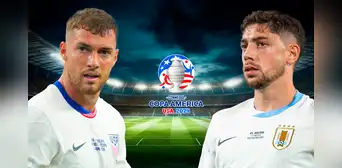 A qué hora juegan y dónde ver Estados Unidos vs. Uruguay por la Copa América 2024 A qué hora juegan y dónde ver Estados Unidos vs. Uruguay por la Copa América 2024