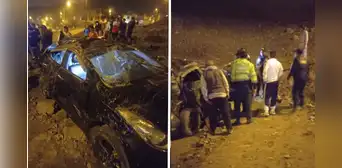 Accidente en Ventanilla: despiste de automóvil deja 4 heridos por volcadura Accidente en Ventanilla: despiste de automóvil deja 4 heridos por volcadura