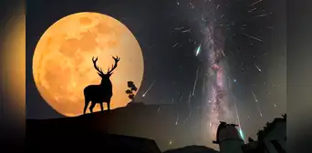 Luna de ciervo, 2 lluvias de estrellas y alineación planetaria: los deslumbrantes eventos astronómicos de julio