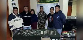 Capturan a banda criminal ‘La Gran Sangre’ en Comas: producían y vendían licor adulterado