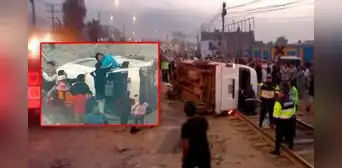 Combi se despista en Ate: adolescente resulta herido tras accidente en la Carretera Central Combi se despista en Ate: adolescente resulta herido tras accidente en la Carretera Central