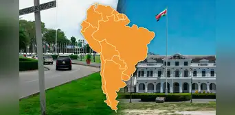 Conoce a la plaza situada en Sudamérica con un curioso e impronunciable nombre: Onafhankelijkheids…