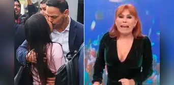 Magaly Medina confronta a Mark Vito por beso con su nueva novia: “Papelón, me daría vergüenza ajena”