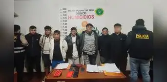 Trujillo: capturan a ‘Los Compadres Security’ con dinamita y cartas extorsivas