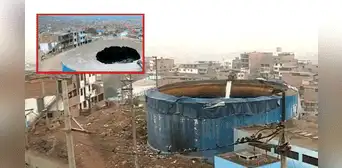 Sunass exige a Sedapal reponer techo en reservorio de agua en AA.HH de SJM: "Expuesto a la contaminación" Sunass exige a Sedapal reponer techo en reservorio de agua en AA.HH de SJM: "Expuesto a la contaminación"