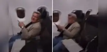 Pasajero de avión se encuentra a César Acuña durante viaje y le increpa: “Trujillo lo tiene en un basural" Pasajero de avión se encuentra a César Acuña durante viaje y le increpa: “Trujillo lo tiene en un basural"