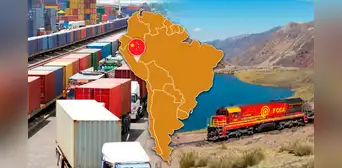 China impulsa construcción de 6 proyectos ferroviarios en Sudamérica que superan los 31 millones de dólares