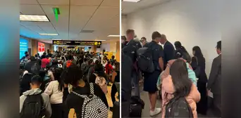 Falla en el aeropuerto Jorge Chávez: Indecopi exige pago de hospedaje y alimentación a pasajeros afectados Falla en el aeropuerto Jorge Chávez: Indecopi exige pago de hospedaje y alimentación a pasajeros afectados
