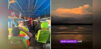 Peruana revela su 'caótica' experiencia de viajar de Iquitos a Tarapoto: “Son 18 horas en lancha”