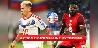 Historial Venezuela en la Copa América 2024: mira cómo le ha ido a la Vinotinto en cuartos de final