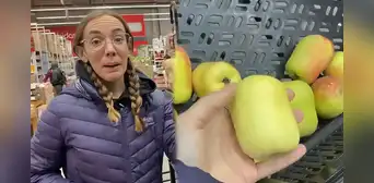Ciudadana argentina quedó en shock al ver por primera vez la variedad de manzanas que hay en Perú: “Son cuadradas, rectangulares” Ciudadana argentina quedó en shock al ver por primera vez la variedad de manzanas que hay en Perú: “Son cuadradas, rectangulares”