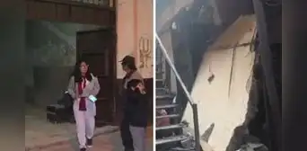Derrumbe en una quinta deja a decenas de familias sin hogar en Barrios Altos Derrumbe en una quinta deja a decenas de familias sin hogar en Barrios Altos
