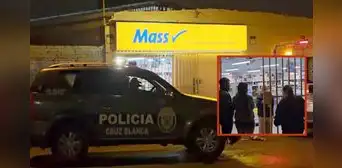 Delincuentes asaltan tienda Mass en Huacho tras hacerse pasar por clientes durante partido de la Copa América Delincuentes asaltan tienda Mass en Huacho tras hacerse pasar por clientes durante partido de la Copa América