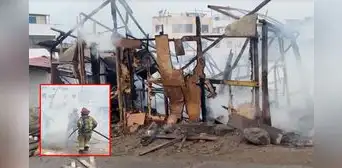 Incendio en Chorrillos consume viviendas y deja familias damnificadas en asentamiento humano Incendio en Chorrillos consume viviendas y deja familias damnificadas en asentamiento humano