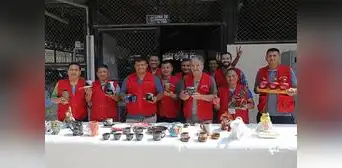 Taller de cerámica con invidentes en el penal Castro Castro