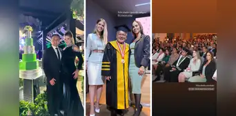 Brunella Horna festeja doctorado de César Acuña y asiste emocionada a su ceremonia: "Felicidades querido suegro" Brunella Horna festeja doctorado de César Acuña y asiste emocionada a su ceremonia: "Felicidades querido suegro"
