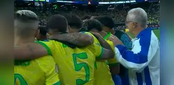 La fuerte imagen de Dorival Júnior: fue ignorado por jugadores de Brasil previo a tanda de penales La fuerte imagen de Dorival Júnior: fue ignorado por jugadores de Brasil previo a tanda de penales