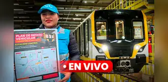 Línea 2 del Metro EN VIVO: plan de desvío, rutas alternas y ÚLTIMAS NOTICIAS por obras de Estación Central Línea 2 del Metro EN VIVO: plan de desvío, rutas alternas y ÚLTIMAS NOTICIAS por obras de Estación Central