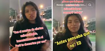 Estudiante genera debate al decir: “En Perú, las empresas te descartan por la universidad de la que egresas” Estudiante genera debate al decir: “En Perú, las empresas te descartan por la universidad de la que egresas”