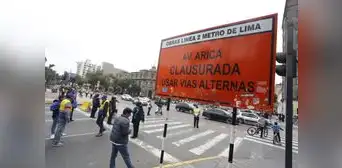 Línea 2 del Metro: Empiezan obras de Estación Central pese a oposición de López Aliaga Línea 2 del Metro: Empiezan obras de Estación Central pese a oposición de López Aliaga