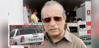 Nicanor Boluarte: detectan auto del Ministerio del Interior en actividad del partido Ciudadanos por el Perú Nicanor Boluarte: detectan auto del Ministerio del Interior en actividad del partido Ciudadanos por el Perú